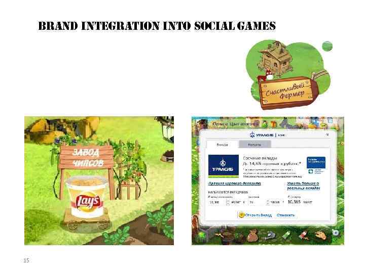 brand integration into social games 15 
