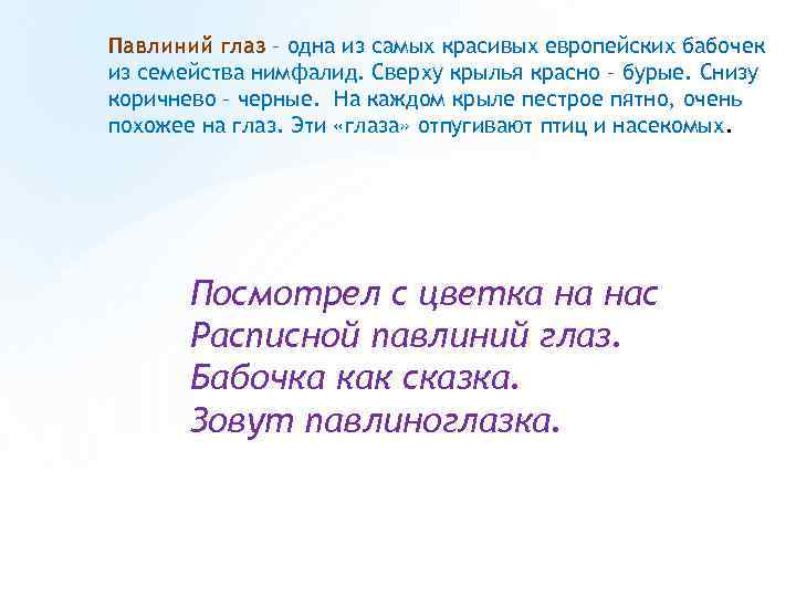 Павлиний глаз – одна из самых красивых европейских бабочек из семейства нимфалид. Сверху крылья