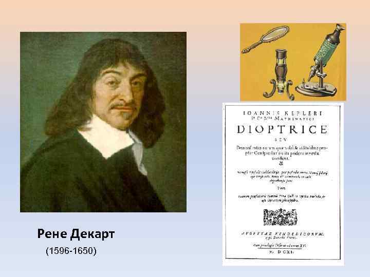 Рене Декарт (1596 -1650) 