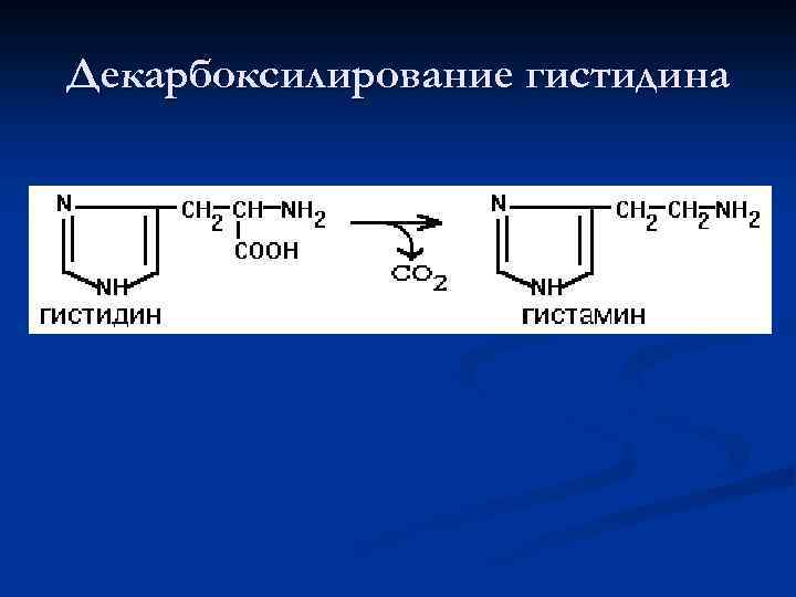 Декарбоксилирование гистидина 