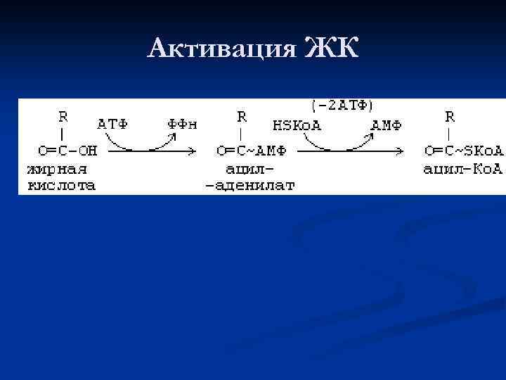 Активация ЖК 