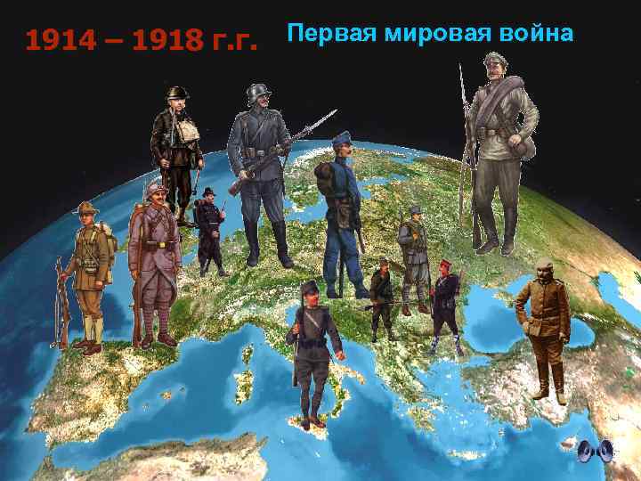 1914 – 1918 г. г. Первая мировая война 