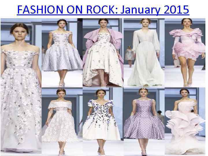 FASHION ON ROCK: January 2015 