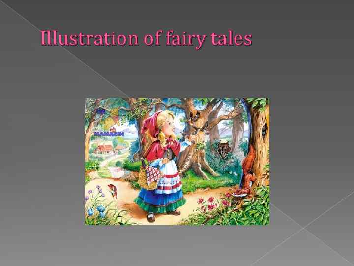 Illustration of fairy tales 