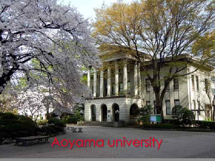 Aoyama university 