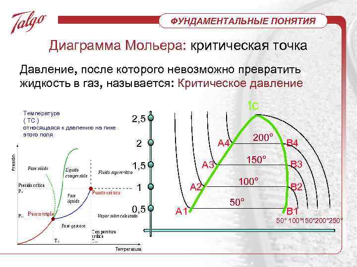 Основные понятия графиков. Диаграмма Мольера. Понятие критической точки. Критические точки на графике. Диаграмма понятий.