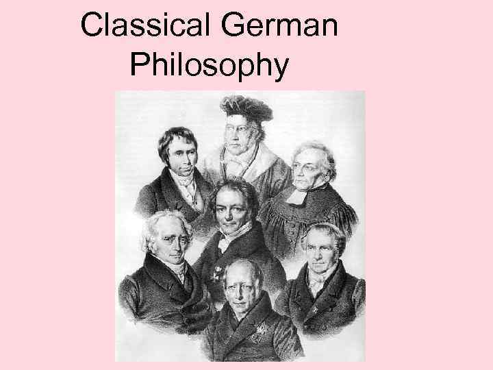 Classical German Philosophy 