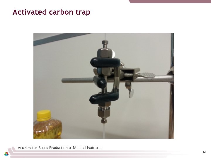 Activated carbon trap Accelerator-Based Production of Medical Isotopes 14 