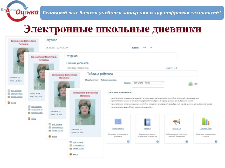 Электронные школьные дневники 