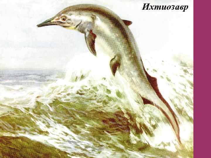 Ихтиозавр 