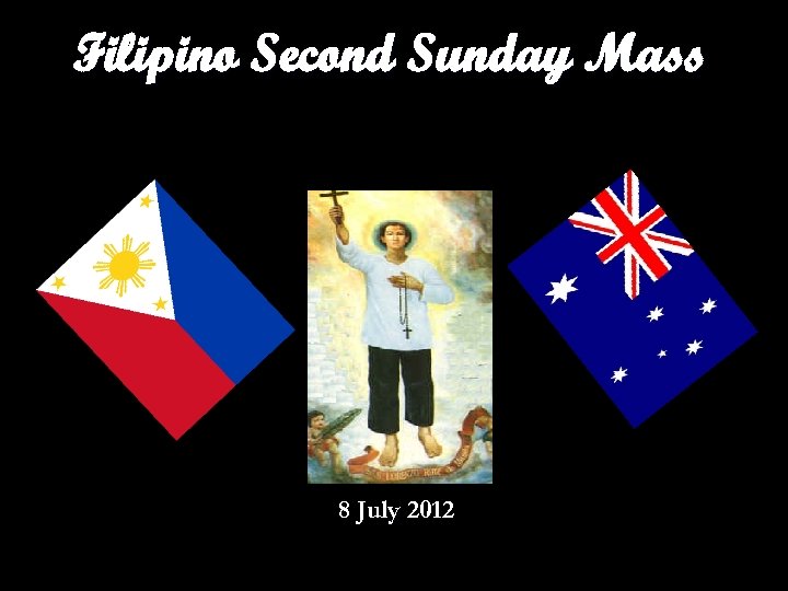 Filipino Second Sunday Mass 8 July 2012 