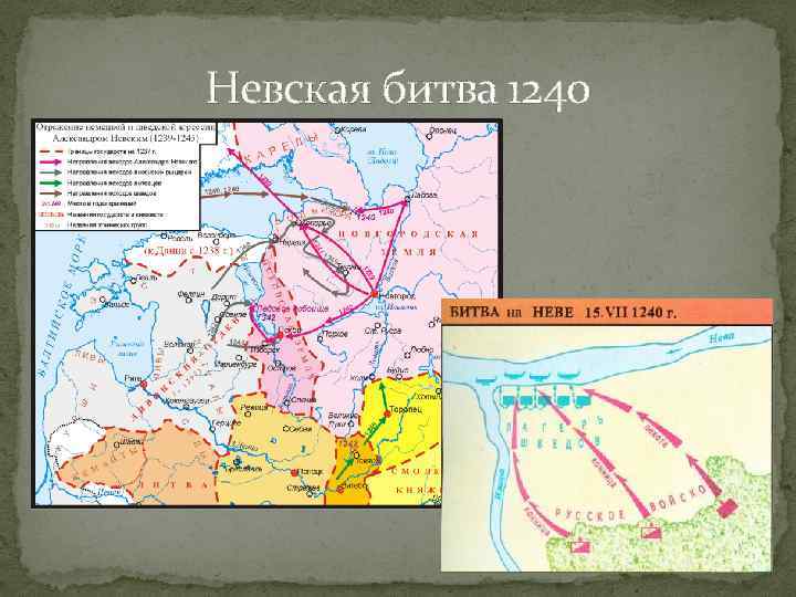 Невская битва 1240 