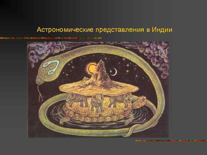 Астрономические представления в Индии 