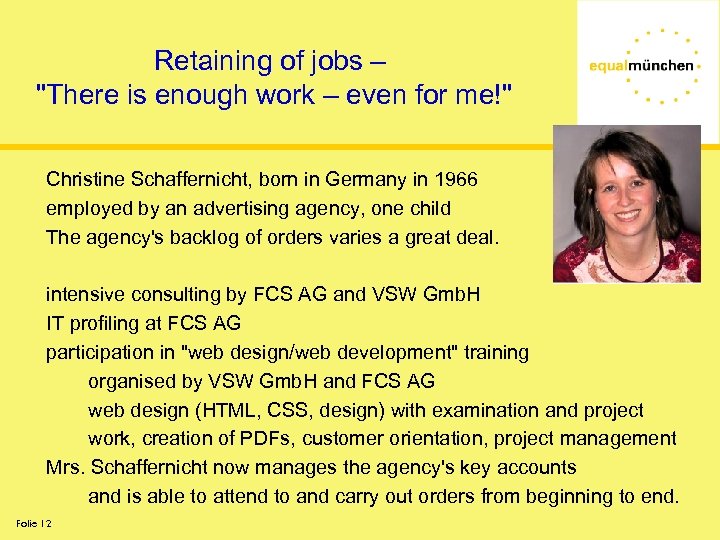 Retaining of jobs – 