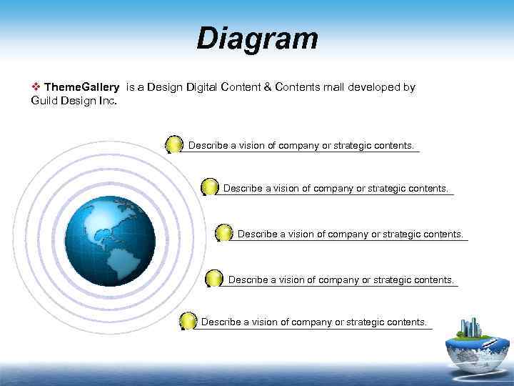 Diagram v Theme. Gallery is a Design Digital Content & Contents mall developed by