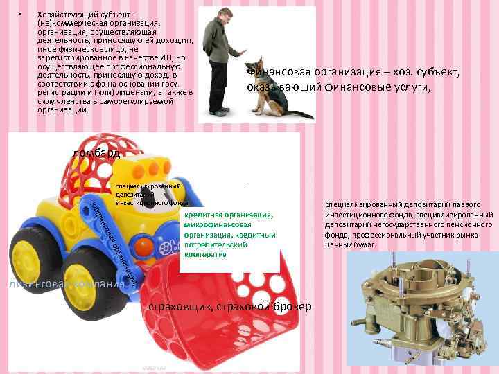  • Хозяйствующий субъект – (не)коммерческая организация, осуществляющая деятельность, приносящую ей доход, ип, иное