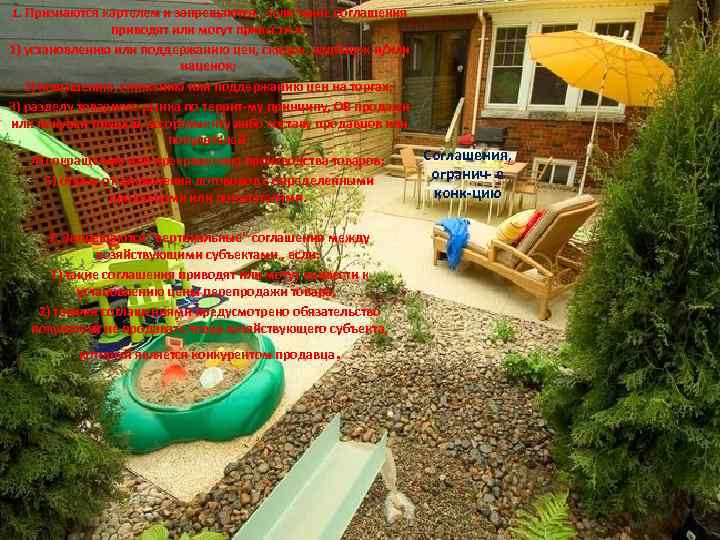 1. Признаются картелем и запрещаются , если такие соглашения приводят или могут привести к: