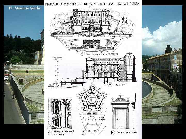 Вилла фарнезе план