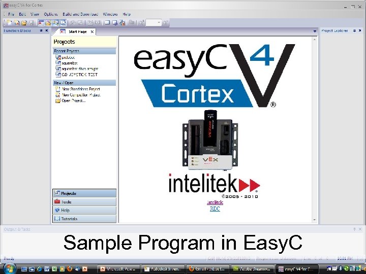 Sample Program in Easy. C J. M. Gabrielse 