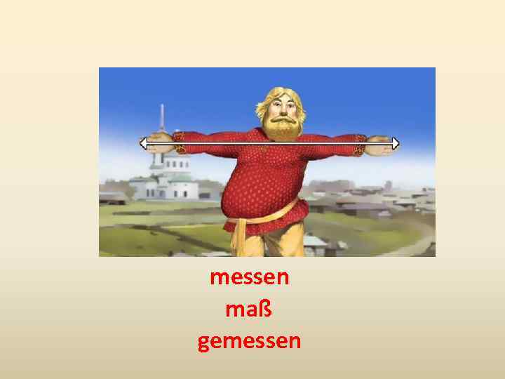 messen maß gemessen 