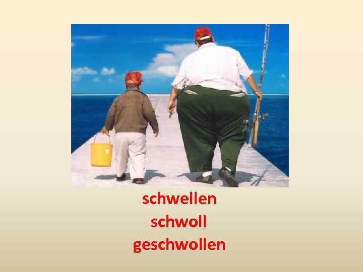 schwellen schwoll geschwollen 