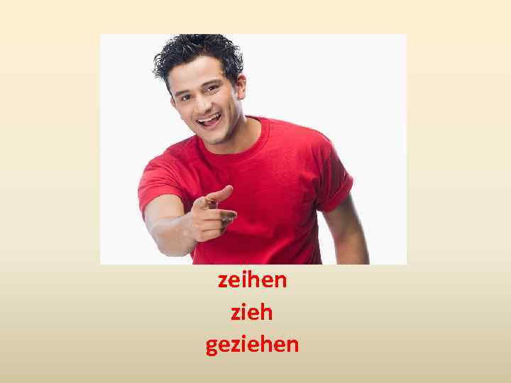 zeihen zieh geziehen 