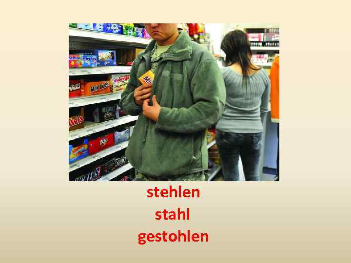 stehlen stahl gestohlen 