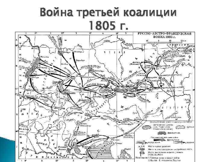 Война третьей коалиции 1805 г. 