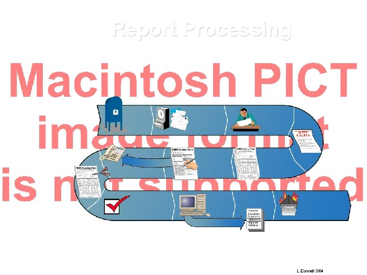 Report Processing L. Connell 3/04 