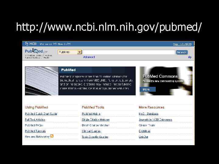 http: //www. ncbi. nlm. nih. gov/pubmed/ 