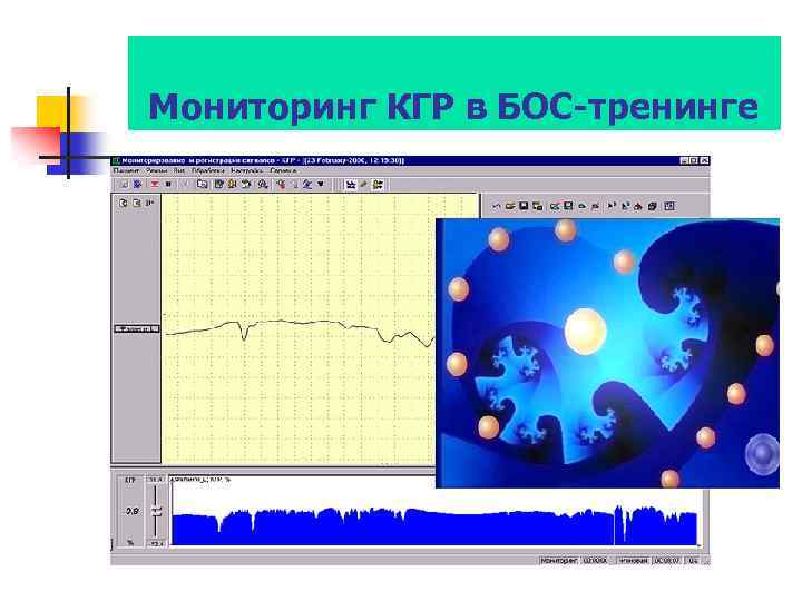 Мониторинг КГР в БОС-тренинге 