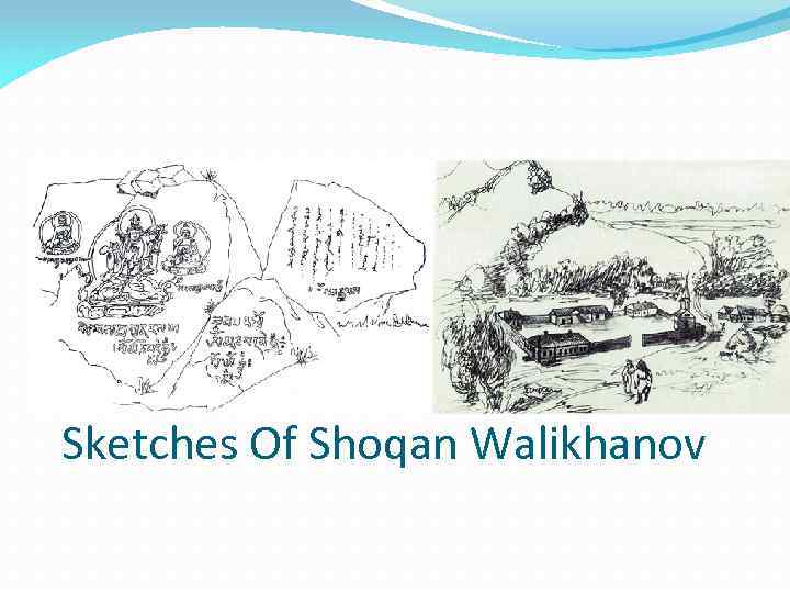 Sketches Of Shoqan Walikhanov 