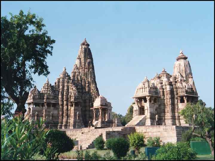Индуистский храм Кхаджурахо. 
