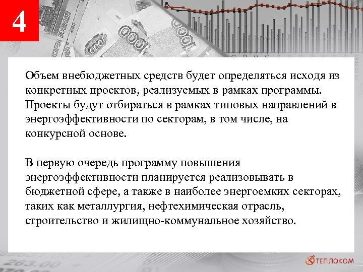 4 Объем внебюджетных средств будет определяться исходя из конкретных проектов, реализуемых в рамках программы.