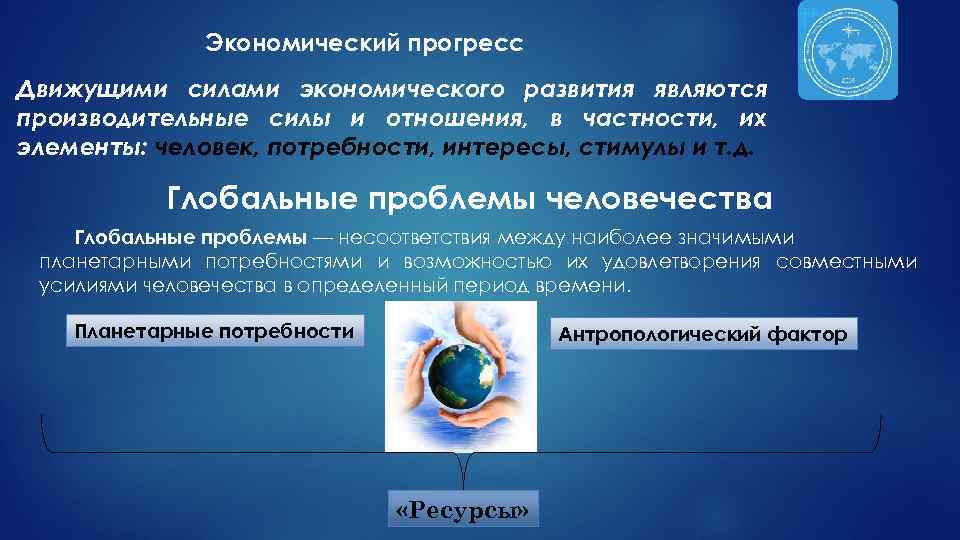 Развитие экономического прогресса