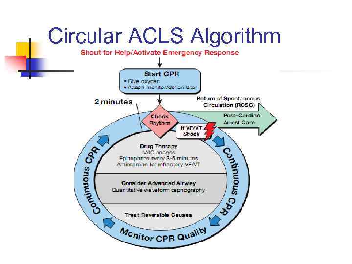 Circular ACLS Algorithm 