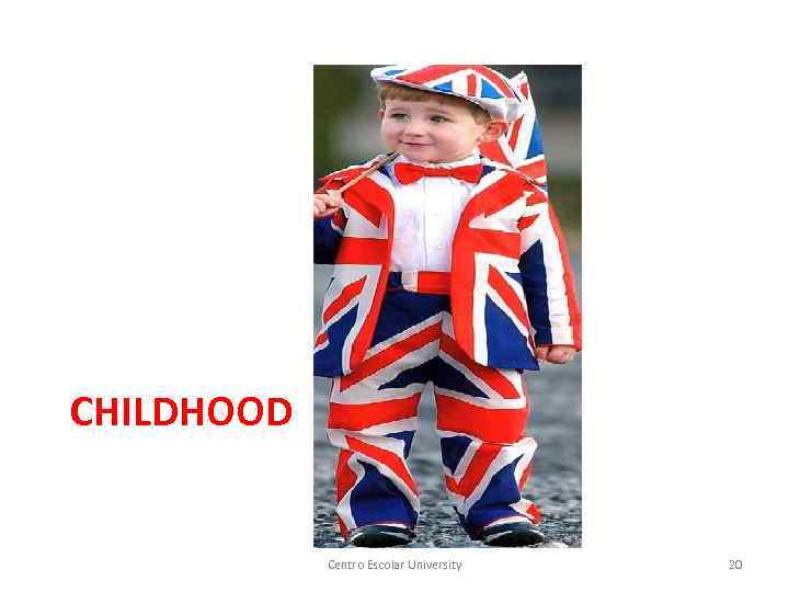 CHILDHOOD Centro Escolar University 20 