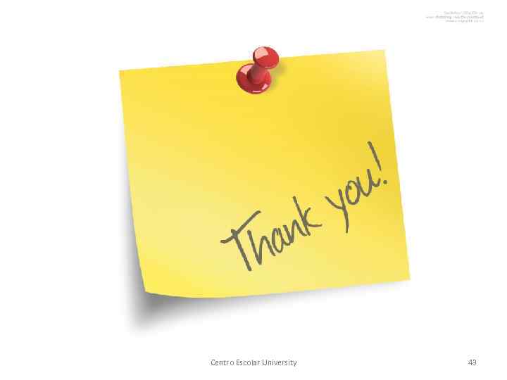 Centro Escolar University 43 