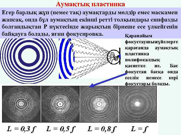 Аумақтық пластинка Егер барлық жұп (немес тақ) аумақтарды мөлдір емес маскамен жапсақ, онда бұл