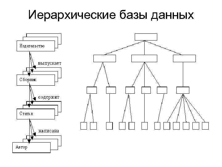 Иерархические базы данных 