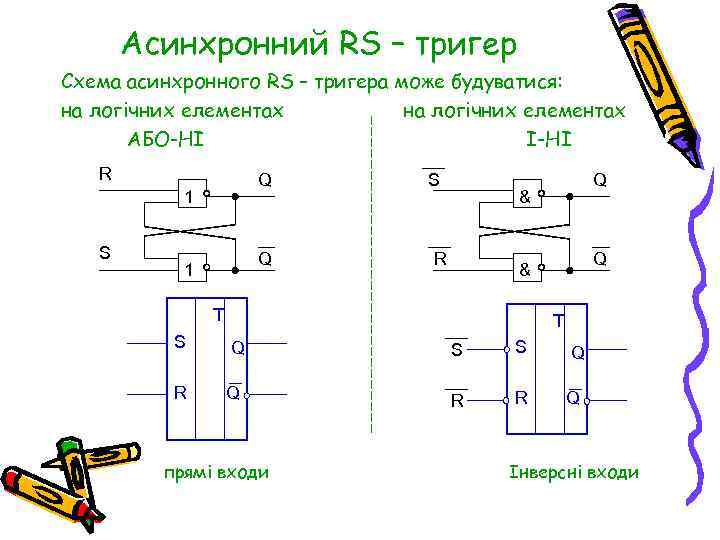 Схема асинхронного генератора