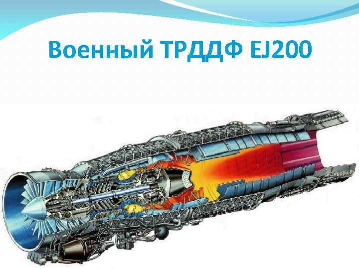 Военный ТРДДФ EJ 200 
