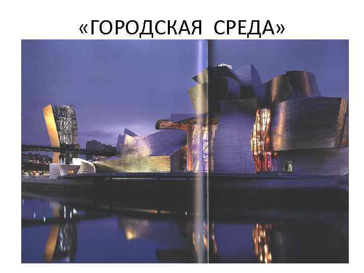  «ГОРОДСКАЯ СРЕДА» 