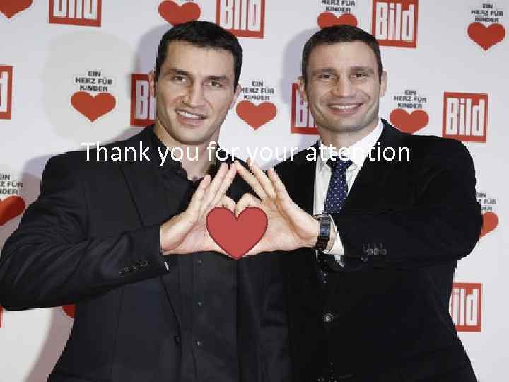 Thank you for your attention 