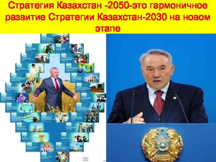 Стратегия Казахстан -2050 -это гармоничное развитие Стратегии Казахстан-2030 на новом этапе 