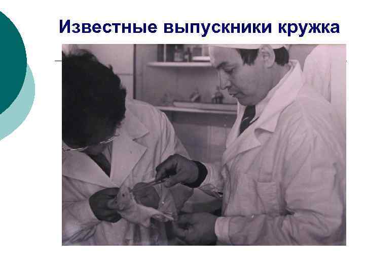 Известные выпускники кружка 