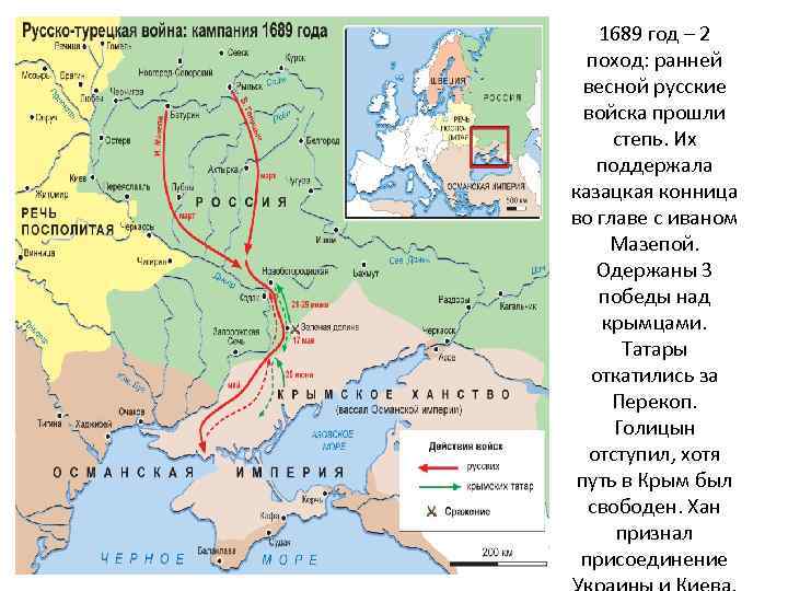 Крымские походы голицына 1687 1689