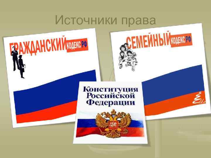 Источники права 