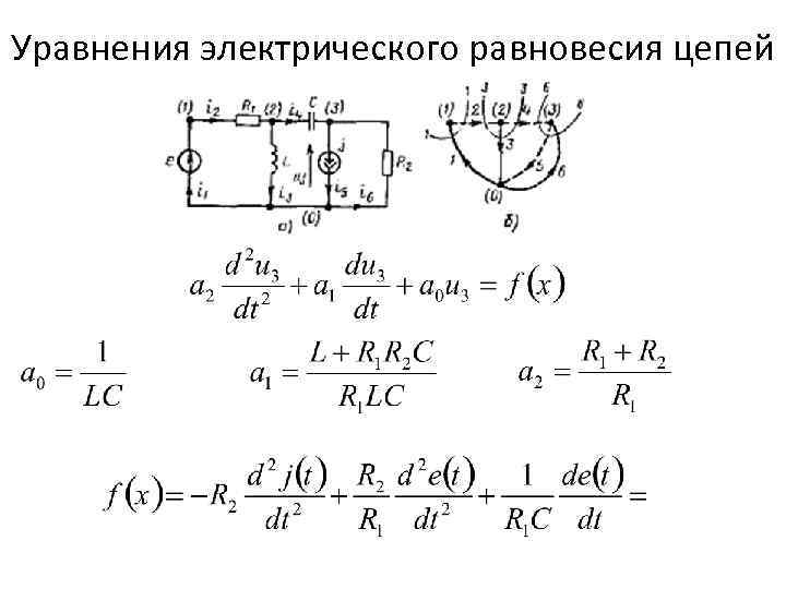 Электрические уравнения. Уравнения электрического равновесия обмоток трансформатора.. Уравнение электрического равновесия для первичной цепи. Система уравнений электрического равновесия цепи. Уравнение электрического состояния катушки.