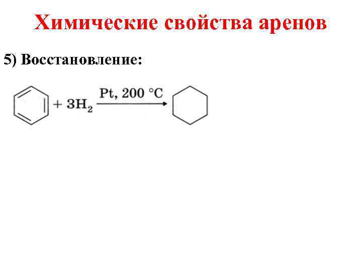 Арены свойства аренов